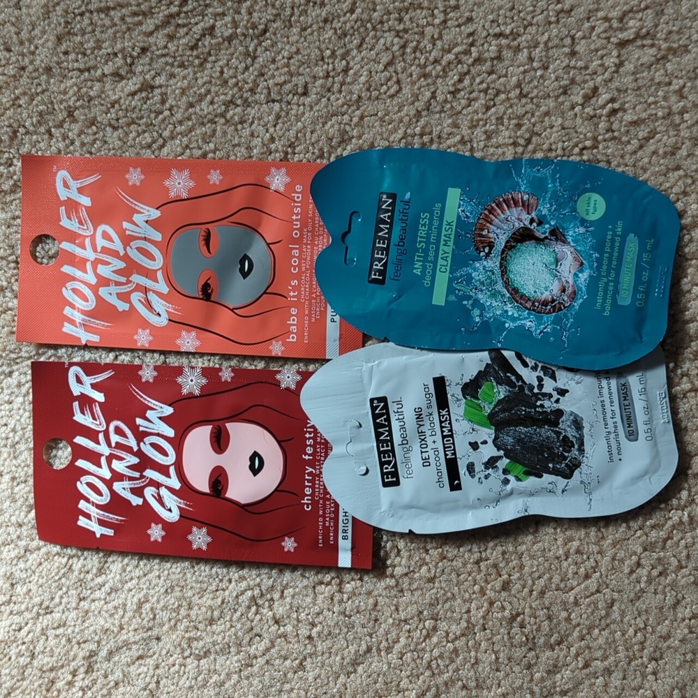 *new* face mask set